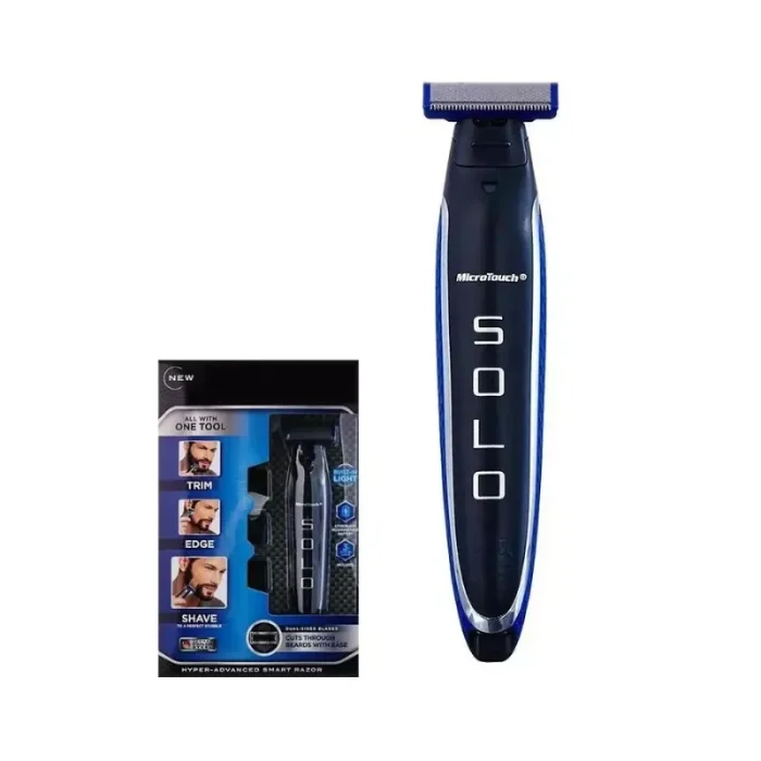Afeitadora Microtouch Solo Recargable Precisión, Comodidad y Estilo en Cada Afeitada Envió Gratis - Imagen 4