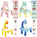 Mesa Dibujo Para Niños Con Proyector Envió Gratis 50% De Descuento