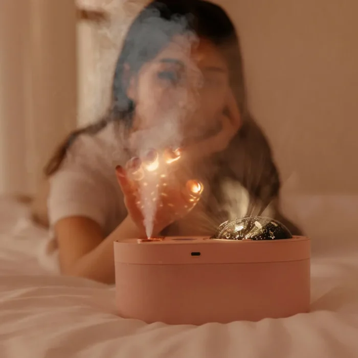 Humidificador De Aire Ultrasónico De Gran Capacidad Proyector De Cielo Estrellado Envio Gratis - Imagen 2