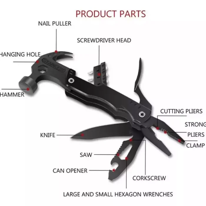Mini Martillo Multifuncional Portátil Estuche Envió Gratis - Imagen 3
