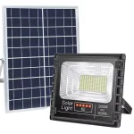 Reflector Solar 200W Panel Solar Luz Led Para Exteriores Con Control Remoto Envio Gratis