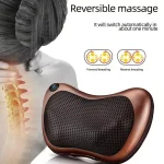 Almohada Masajeadora Electrica Multifuncional Con Calefacción Con 4 Modos De Masajes Inteligente Envió Gratis - Imagen 2