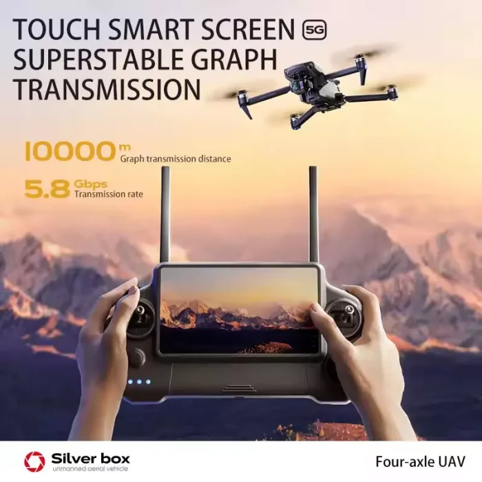 Drone P7 Max Gps Con Transmisión De Imágenes Digitales Dispositivo Airdrop Incorporado Envió Gratis - Imagen 3