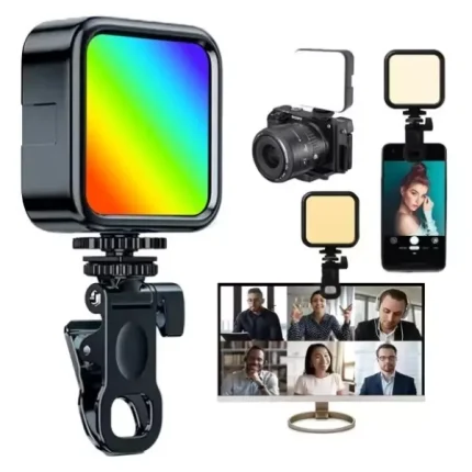 Mini Luz Led Rgb De Estudio Portatil Ajustable AY-83 Envio Gratis