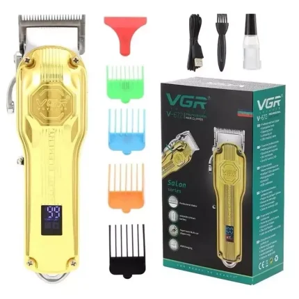 Maquina Cortadora De Cabello VGR 672 Inalámbrica Profesional Envio Gratis