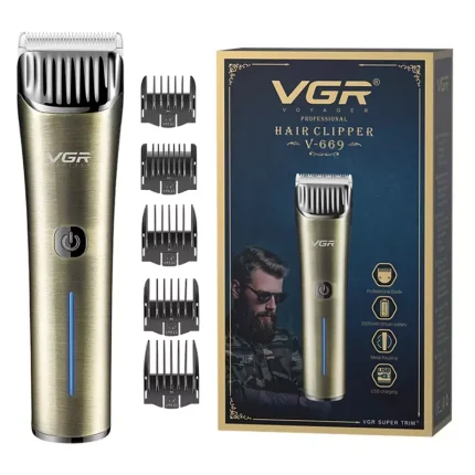 Maquina Cortadora De Pelo VGR V-669 Velocidad Ajustable Envio Gratis