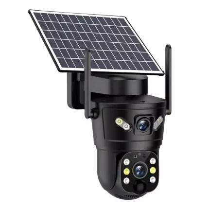 Cámara Solar Halcon 4g A064 Detección De Movimiento Día y Noche Compatible Con Android / iOS Envió Gratis