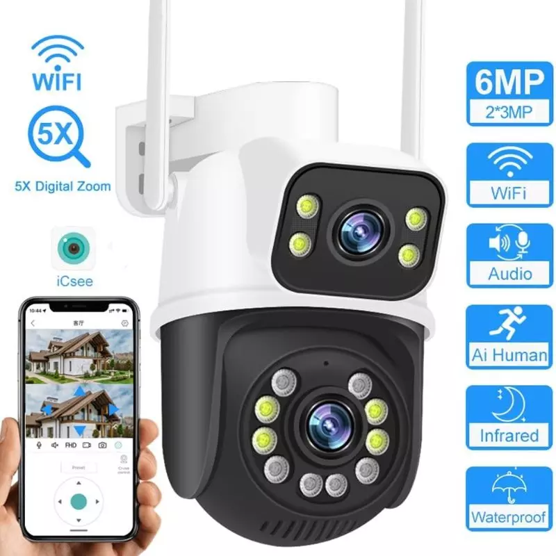 Camara Ptz Doble Lente 2