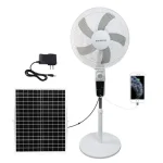 Ventilador De Pie Recargable Solar Con Control Remoto y Luz LED Envió Gratis 50% De Descuento - Imagen 2