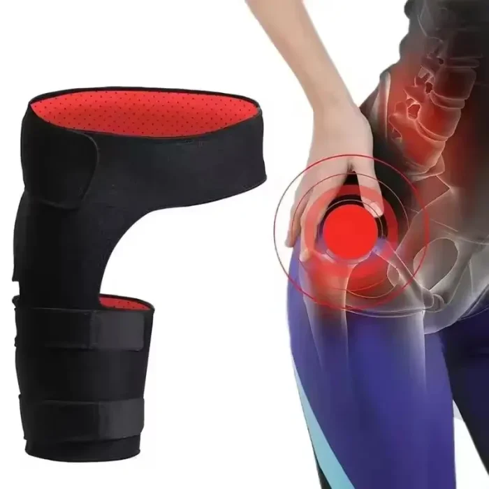 Faja Soporte Cadera y Muslo Compresión Ciática Ajustable Cinturón Deportivo de Protección Piernas Fitness Muslo Encuadernación Cintura Envio Gratis - Imagen 4