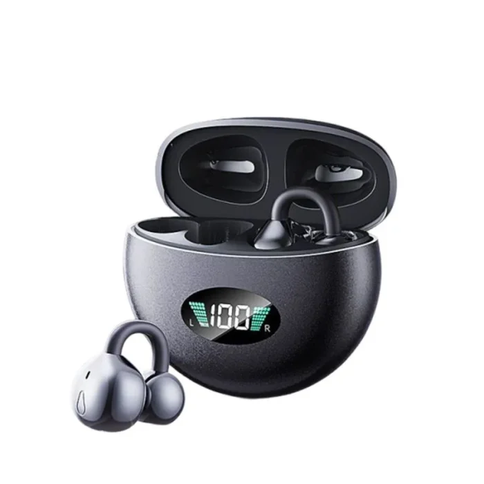 Auriculares Inalámbricos Con Clip Cancelación de Ruido Calidad de Sonido Micrófono Pantalla Led Bluetooth Batería de Larga Duración Envio Gratis - Imagen 5