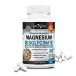 Bisglicinar de Magnesio 60 Cápsulas Apoya los Músculos Las Articulaciones Corazón Soporte Musculoesquelético Energía Saludable Envio Gratis