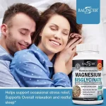 Bisglicinar de Magnesio 60 Cápsulas Apoya los Músculos Las Articulaciones Corazón Soporte Musculoesquelético Energía Saludable Envio Gratis - Imagen 2