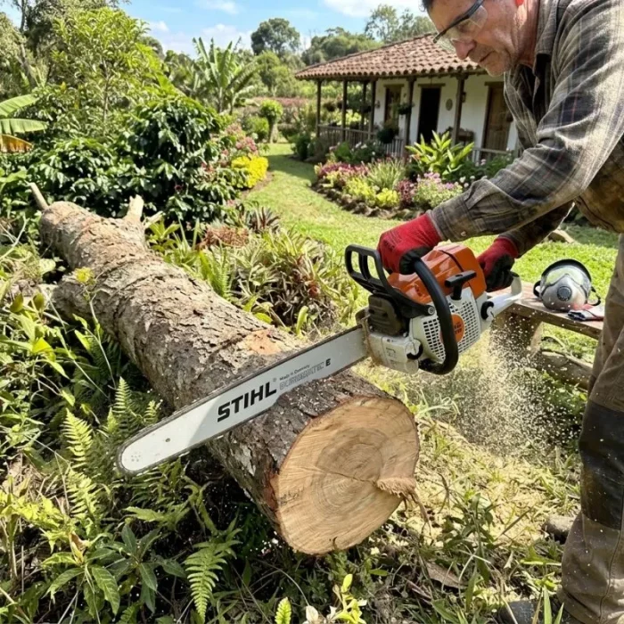Combo Guadaña FS450 Y Motosierra MS660 Stihl Para Cortar Árboles y Madera En Trabajos De Construcción Envió Gratis - Imagen 4