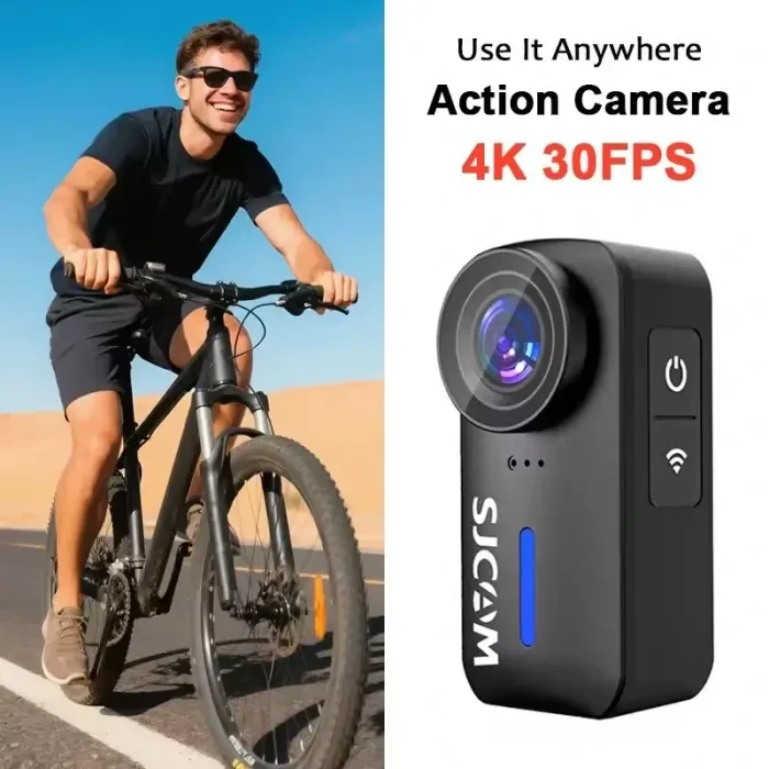 Cámara De Acción SJCAM C110 4K 30fps Angulo de visión 170 Grados 20MP Wifi Impermeable Lente Ultra Gran Angular f/2.0 Estabilizador Envio Gratis - Imagen 3