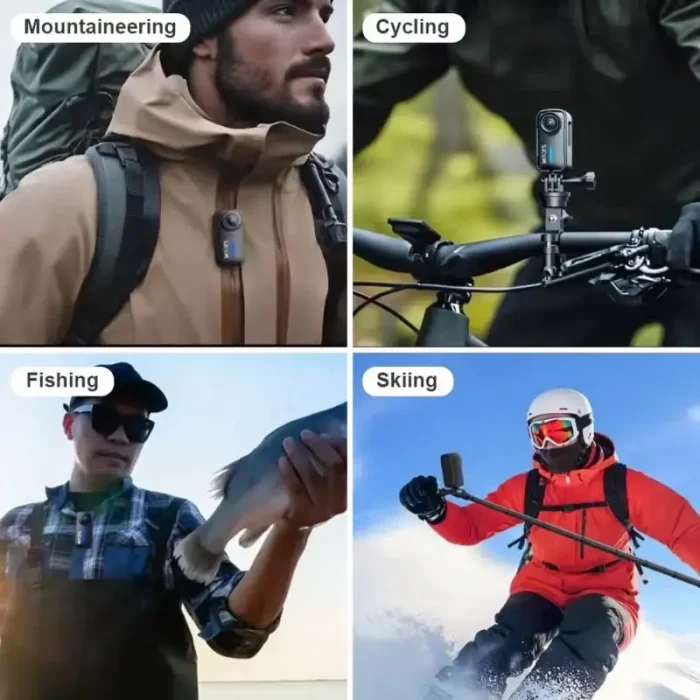 Cámara De Acción SJCAM C110 4K 30fps Angulo de visión 170 Grados 20MP Wifi Impermeable Lente Ultra Gran Angular f/2.0 Estabilizador Envio Gratis - Imagen 4