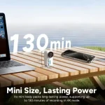 Cámara De Acción SJCAM C110 4K 30fps Angulo de visión 170 Grados 20MP Wifi Impermeable Lente Ultra Gran Angular f/2.0 Estabilizador Envio Gratis - Imagen 8