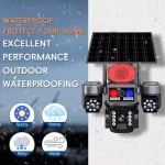Cámara Solar 3 Lentes Sim 4g TA-R4 Con Sirena y Visión Nocturna Infrarroja Envió Gratis - Imagen 5