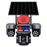 Cámara Solar 3 Lentes Sim 4g TA-R4 Con Sirena y Visión Nocturna Infrarroja Envió Gratis