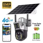 Cámara Solar Gris 4g A053 Doble Lente Máxima Cobertura y Energía Solar Envió Gratis - Imagen 2