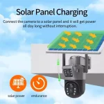 Cámara Solar Night Visión Sentinel A053 La Solución Inteligente Para La Seguridad De Tu Hogar o Negocio Envió Gratis - Imagen 5