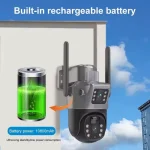 Cámara Solar Night Visión Sentinel A053 La Solución Inteligente Para La Seguridad De Tu Hogar o Negocio Envió Gratis - Imagen 4