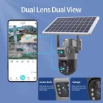 Cámara Solar Night Visión Sentinel A053 La Solución Inteligente Para La Seguridad De Tu Hogar o Negocio Envió Gratis - Imagen 3