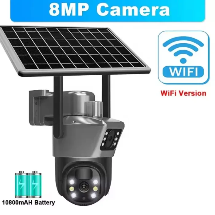Cámara Solar Night Visión Sentinel A053 La Solución Inteligente Para La Seguridad De Tu Hogar o Negocio Envió Gratis - Imagen 2