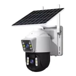 Cámara Solar Wifi Wt36 Externa Inalámbrica Con Panel Solar Con Rotación De 360 ° Detección Humana Envió Gratis