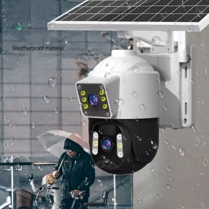 Cámara Solar Wifi Wt36 Externa Inalámbrica Con Panel Solar Con Rotación De 360 ° Detección Humana Envió Gratis - Imagen 2