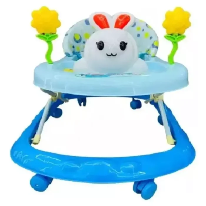 Caminador Para Bebé Happy Blue Con Juguetes Interactivos Que Estimulan La Curiosidad Envió Gratis - Imagen 2