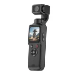 Cámara de Acción para Vlogging 4K 64MP WiFi Pantalla Táctil 1.72" Lente Giratoria 330° Seguimiento Facial TikTok YouTube Instagram Viajes Envio Gratis