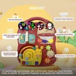 Caminador 3 En 1 Para Bebe Innovo+ Diseñado Para Estimular Habilidades Motoras, Sensoriales y Cognitivas Envió Gratis - Imagen 4