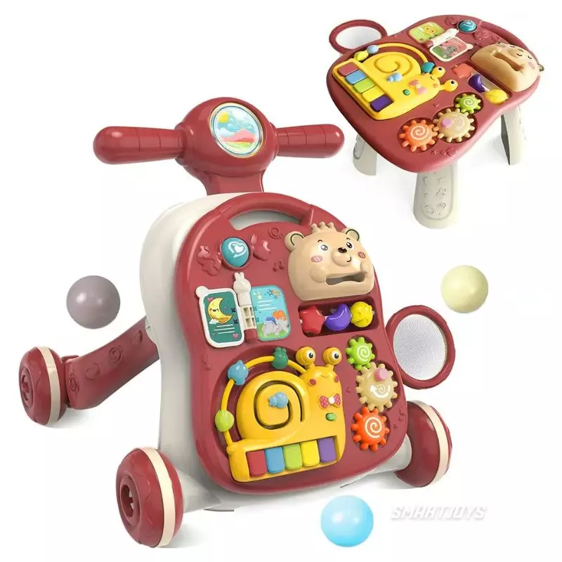 Caminador 3 En 1 Bebe 4 Caminador 3 En 1 Para Bebe Innovo+ Diseñado Para Estimular Habilidades Motoras, Sensoriales y Cognitivas Envió Gratis - Imagen 1