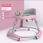 Caminador Infantil Rosado Multifuncional Bandeja Interactiva Con Juguetes Envió Gratis - Imagen 6