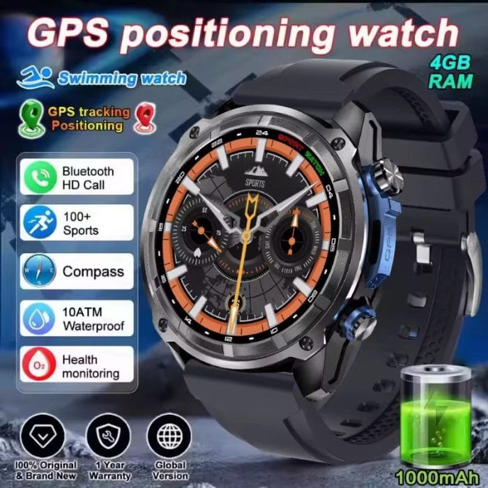 Reloj Inteligente DTG1 GPS Con Pantalla AMOLED 1.43” Ultra HD y 4GB De Música Integrada Envió Pago 50% De Descuento - Imagen 4