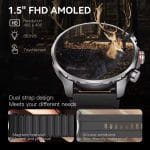 Reloj inteligente Kieselect KR3 AMOLED HD 1,5″ Con GPS Incorporado y Más De 178 Modos Deportivos Envió Gratis - Imagen 4