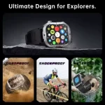 Reloj Inteligente C30 Pro Hombre Pantalla Grande 2.19”, Llamadas Bluetooth, GPS, Deportes y Monitoreo De Salud Envió Gratis - Imagen 5