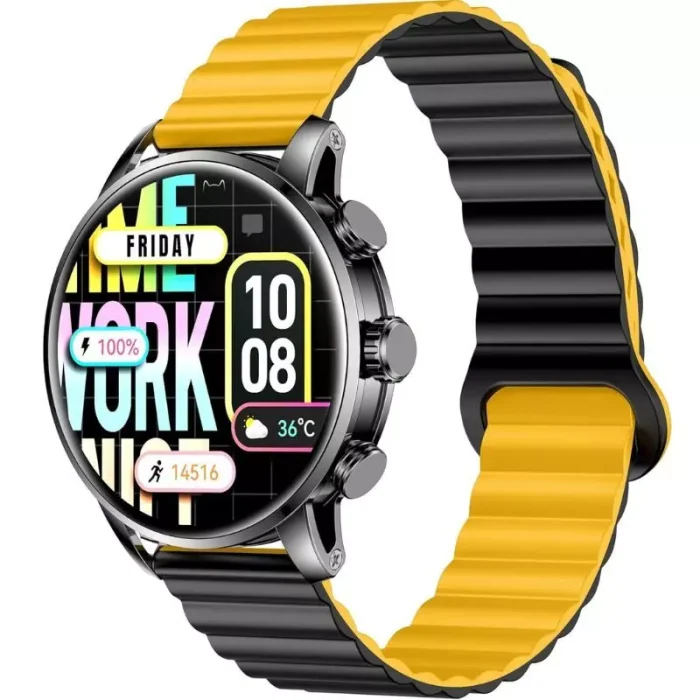 Reloj inteligente Kieselect KR2 Para Hombre Pantalla AMOLED HD Llamadas Bluetooth, +100 Deportes y Control De Salud 24/7 Envió Gratis - Imagen 2